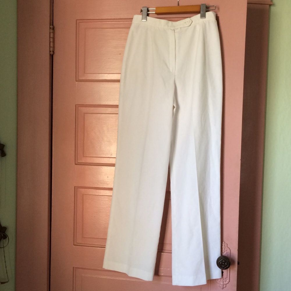 White vintage slacks